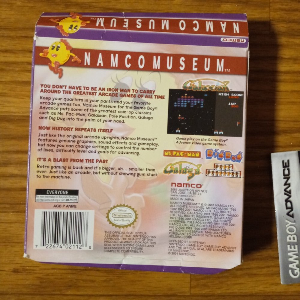 Namco Museum Game boy Advance - Picture 3 of 3